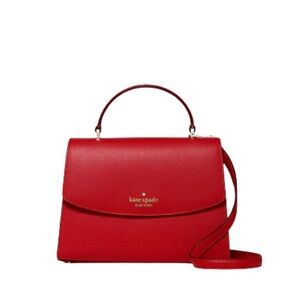 kate spade ♠️ darcy top handle satchel candied cherry NWT $359